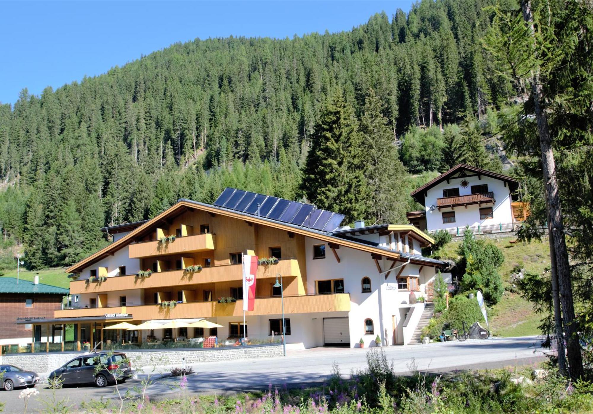 Gasthof Waldesruh Oetz Exteriör bild